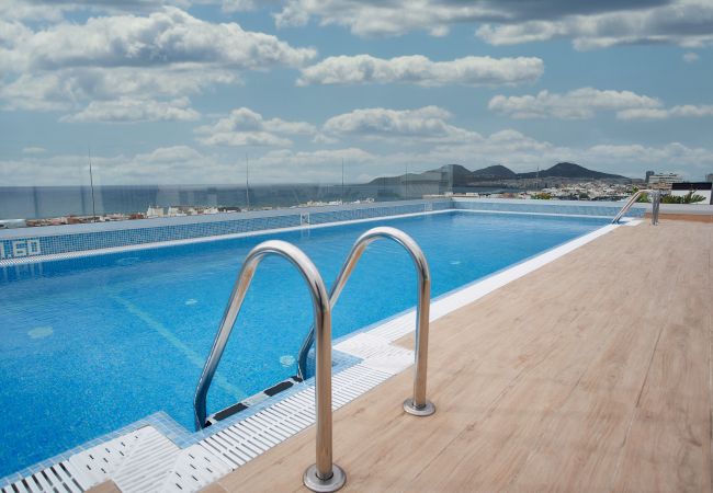 Apartamento en Las Palmas de Gran Canaria - Loft - Terraza y Parking privado - Piscina - Playa Apartamento en Las Palmas de Gran Canaria - Loft - Terraza y Parking privado - Piscina - Playa