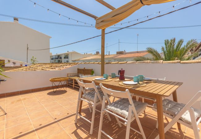 Casa en Altea - Wonderful Views Terrace 3BR Cottage - BBQ - AC Casa en Altea - Wonderful Views Terrace 3BR Cottage - BBQ - AC
