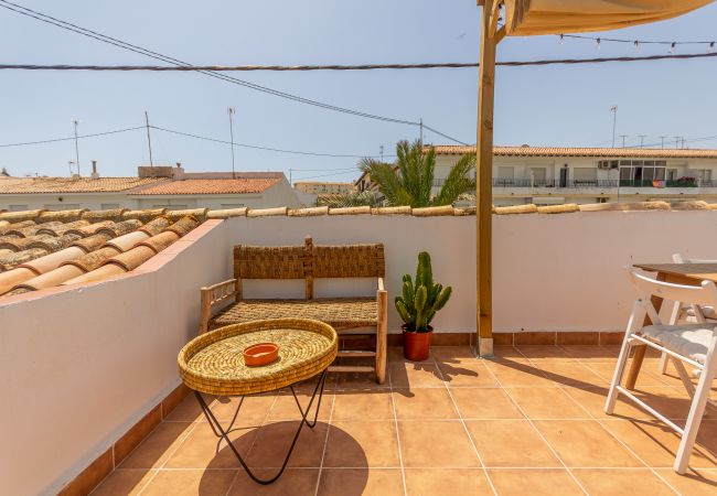 Casa en Altea - Wonderful Views Terrace 3BR Cottage - BBQ - AC Casa en Altea - Wonderful Views Terrace 3BR Cottage - BBQ - AC