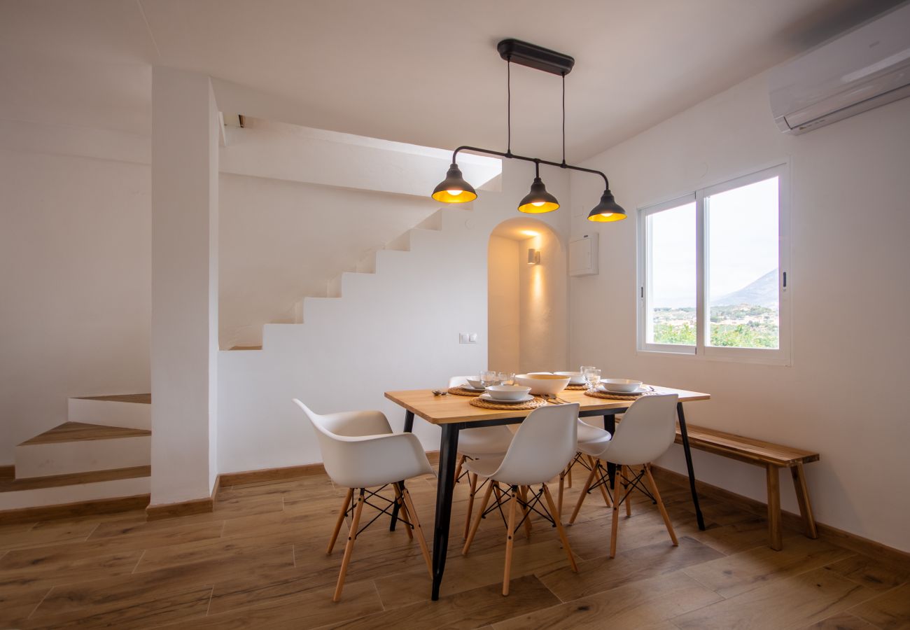 Casa en Altea - Wonderful Views Terrace 3BR Cottage - BBQ - AC Casa en Altea - Wonderful Views Terrace 3BR Cottage - BBQ - AC