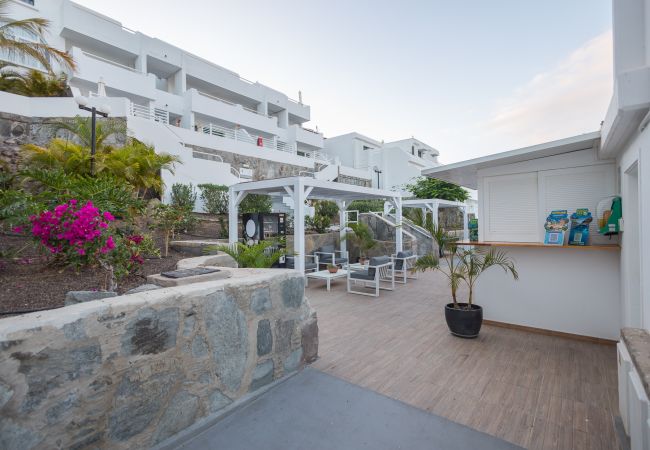 Apartamento en Mogán - 2BR Private Terrace House - Solarium & Pool Apartamento en Mogán - 2BR Private Terrace House - Solarium & Pool