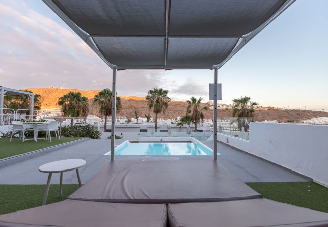 Apartamento en Mogán - 2BR Private Terrace House - Solarium & Pool Apartamento en Mogán - 2BR Private Terrace House - Solarium & Pool
