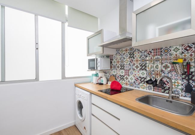 Estudio en Las Palmas de Gran Canaria - Las Canteras Beach - Bright Studio - Workfriendly Estudio en Las Palmas de Gran Canaria - Las Canteras Beach - Bright Studio - Workfriendly