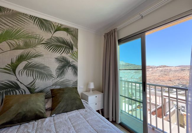Bungalow en Mogán - 3BR Valley Dreamhouse -Solarium Terrace AirCon & P Bungalow en Mogán - 3BR Valley Dreamhouse -Solarium Terrace AirCon & P