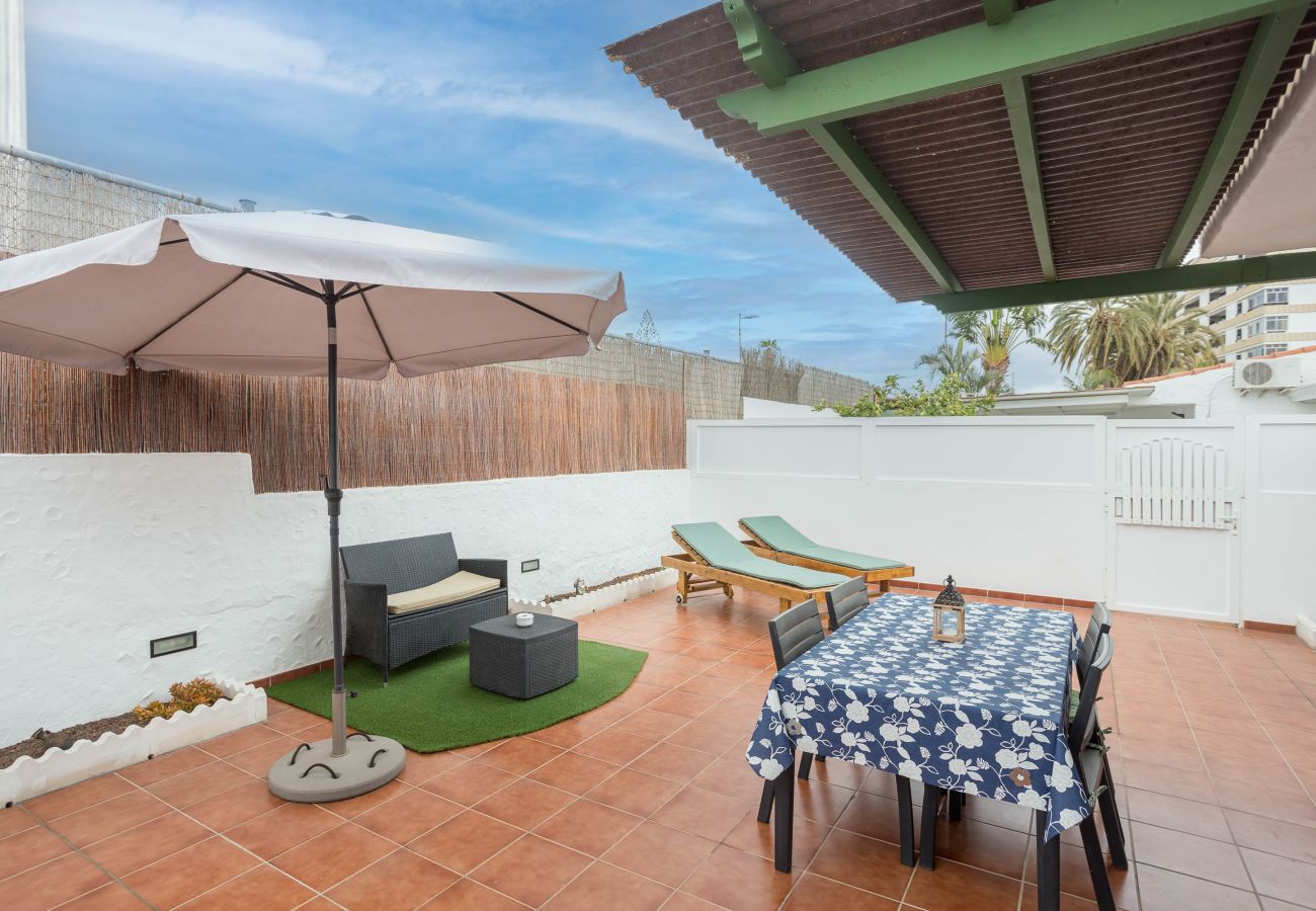 Apartamento en San Bartolomé de Tirajana - Bungalow Playa del Inglés-Terrace & Pool