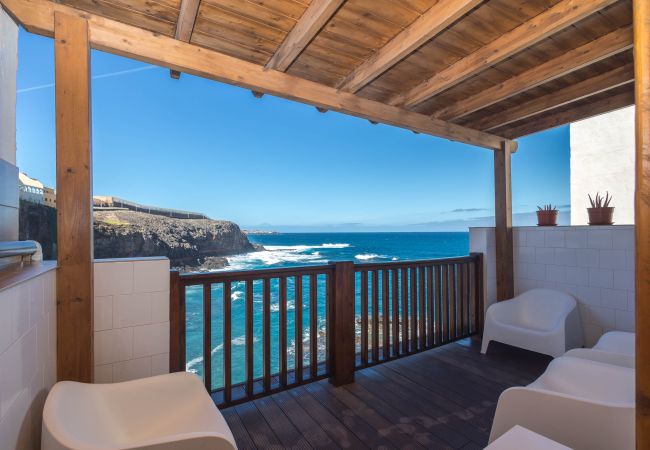Casa en Gáldar - 3BR Fronton Wave - Ocean View & Parking
