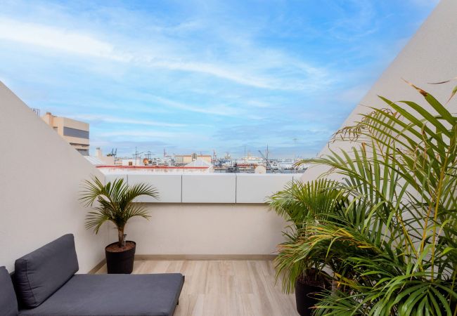 Apartamento en Las Palmas de Gran Canaria - 3BR Portview Luxury Penthouse & Terrace Apartamento en Las Palmas de Gran Canaria - 3BR Portview Luxury Penthouse & Terrace