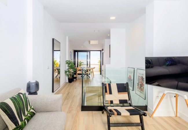 Apartamento en Las Palmas de Gran Canaria - 3BR Portview Luxury Penthouse & Terrace Apartamento en Las Palmas de Gran Canaria - 3BR Portview Luxury Penthouse & Terrace