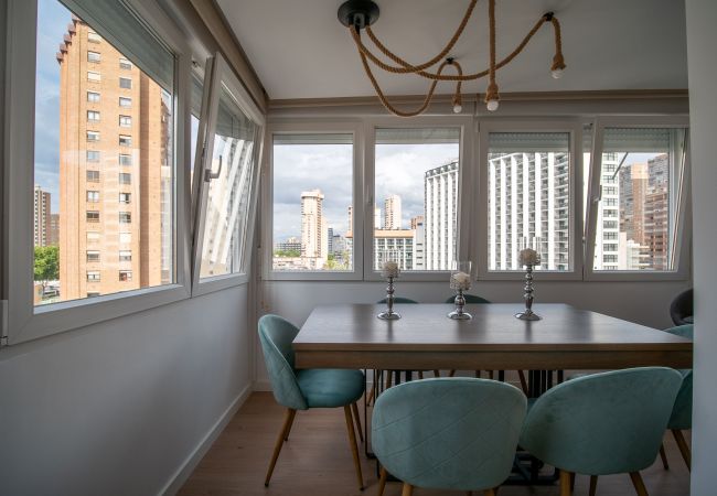 Apartamento en Benidorm - 2BR Ocean II Flat - Parking & 2’ to Levante Beach Apartamento en Benidorm - 2BR Ocean II Flat - Parking & 2’ to Levante Beach