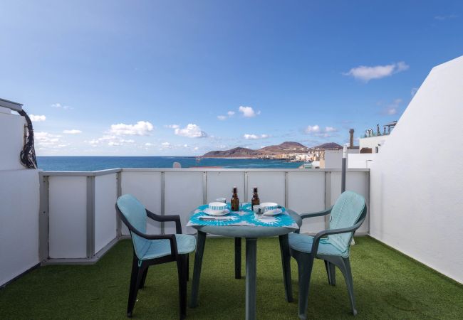 Estudio en Las Palmas de Gran Canaria - Penthouse Turismar Loft-Terrace & OceanView Estudio en Las Palmas de Gran Canaria - Penthouse Turismar Loft-Terrace & OceanView