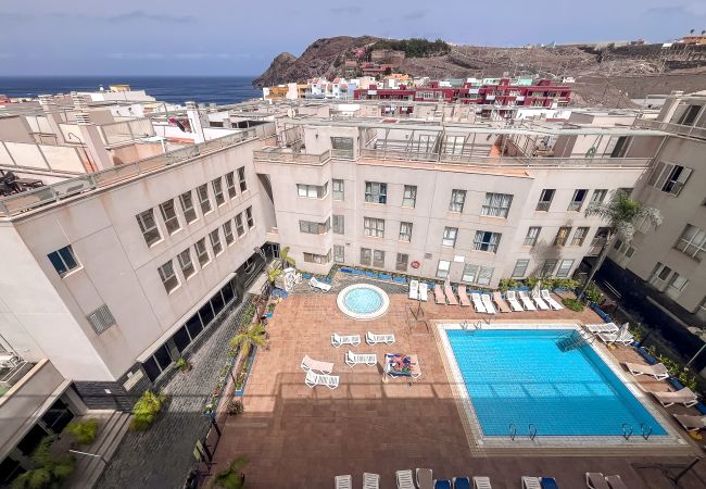 Apartamento en Gáldar - 3BR Buddha Penthouse - Solarium & Pool Apartamento en Gáldar - 3BR Buddha Penthouse - Solarium & Pool