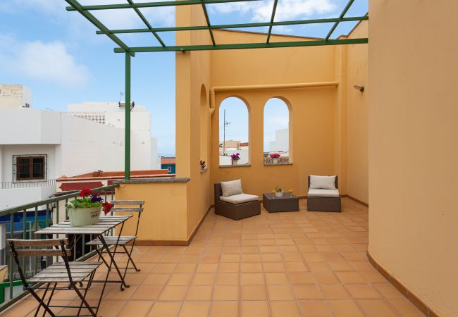 Villa in Gáldar - The Yellow House - Solarium - Climatized Pool Villa in Gáldar - The Yellow House - Solarium - Climatized Pool