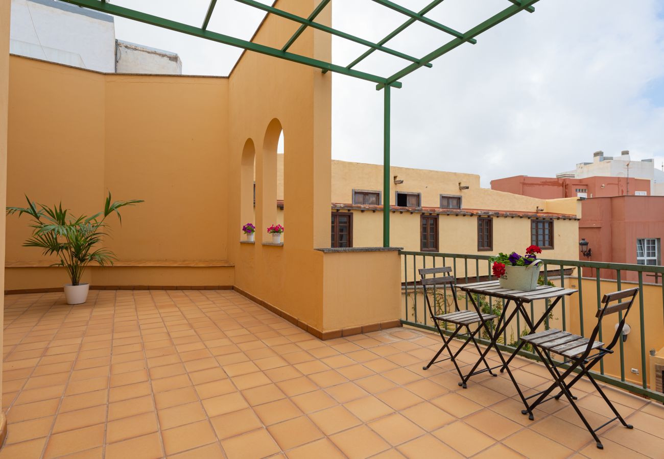 Villa in Gáldar - The Yellow House - Solarium - Climatized Pool Villa in Gáldar - The Yellow House - Solarium - Climatized Pool