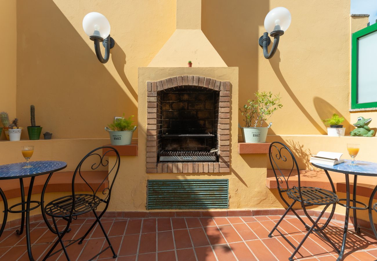 Villa in Gáldar - The Yellow House - Solarium - Climatized Pool Villa in Gáldar - The Yellow House - Solarium - Climatized Pool