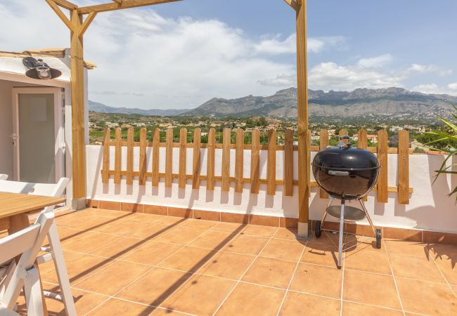 House in Altea - Wonderful Views Terrace 3BR Cottage - BBQ - AC House in Altea - Wonderful Views Terrace 3BR Cottage - BBQ - AC