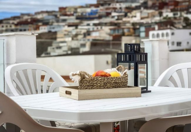 House in Telde - Harmony Beach House - 2BR Sea Views Terrace House in Telde - Harmony Beach House - 2BR Sea Views Terrace