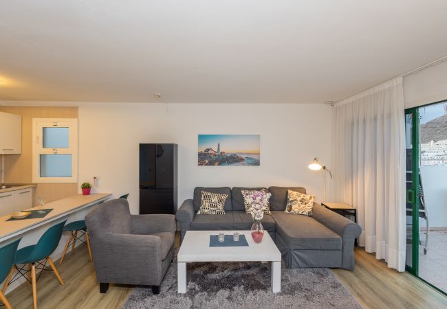 Apartment in Mogán - 2BR Private Terrace House - Solarium & Pool Apartment in Mogán - 2BR Private Terrace House - Solarium & Pool