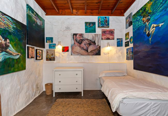 House in Las BreƱas - Bohemian Art House - 2BR in Yaiza & Garden House in Las BreƱas - Bohemian Art House - 2BR in Yaiza & Garden
