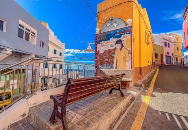 House in Gáldar - 3BR Fronton Wave - Ocean View & Parking House in Gáldar - 3BR Fronton Wave - Ocean View & Parking