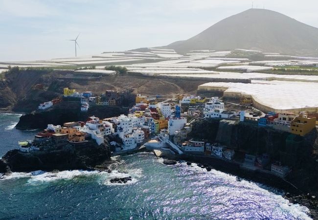 House in Gáldar - 3BR Fronton Wave - Ocean View & Parking House in Gáldar - 3BR Fronton Wave - Ocean View & Parking