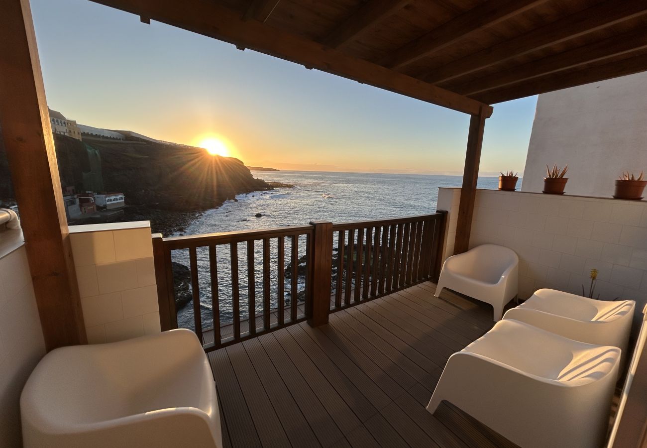 House in Gáldar - 3BR Fronton Wave - Ocean View & Parking