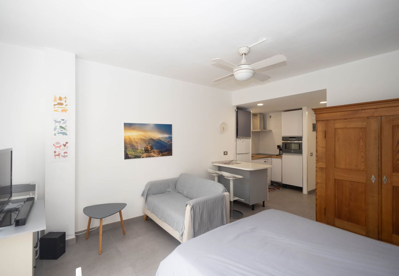 Studio in Las Palmas de Gran Canaria - Cozy Loft & Seaside Views- 1 min Las Canteras