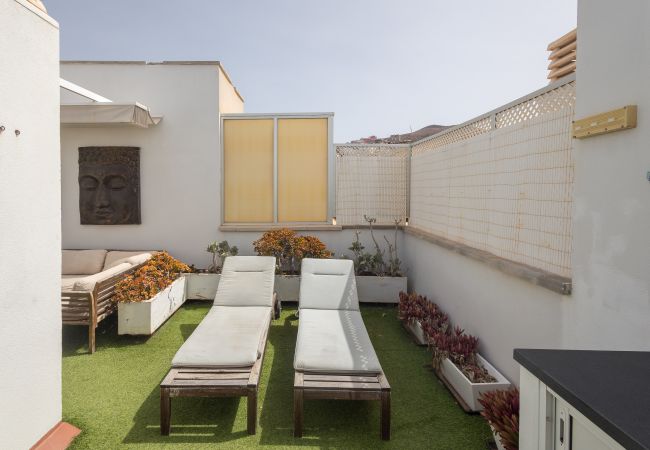 Apartment in Gáldar - 3BR Buddha Penthouse - Solarium & Pool Apartment in Gáldar - 3BR Buddha Penthouse - Solarium & Pool