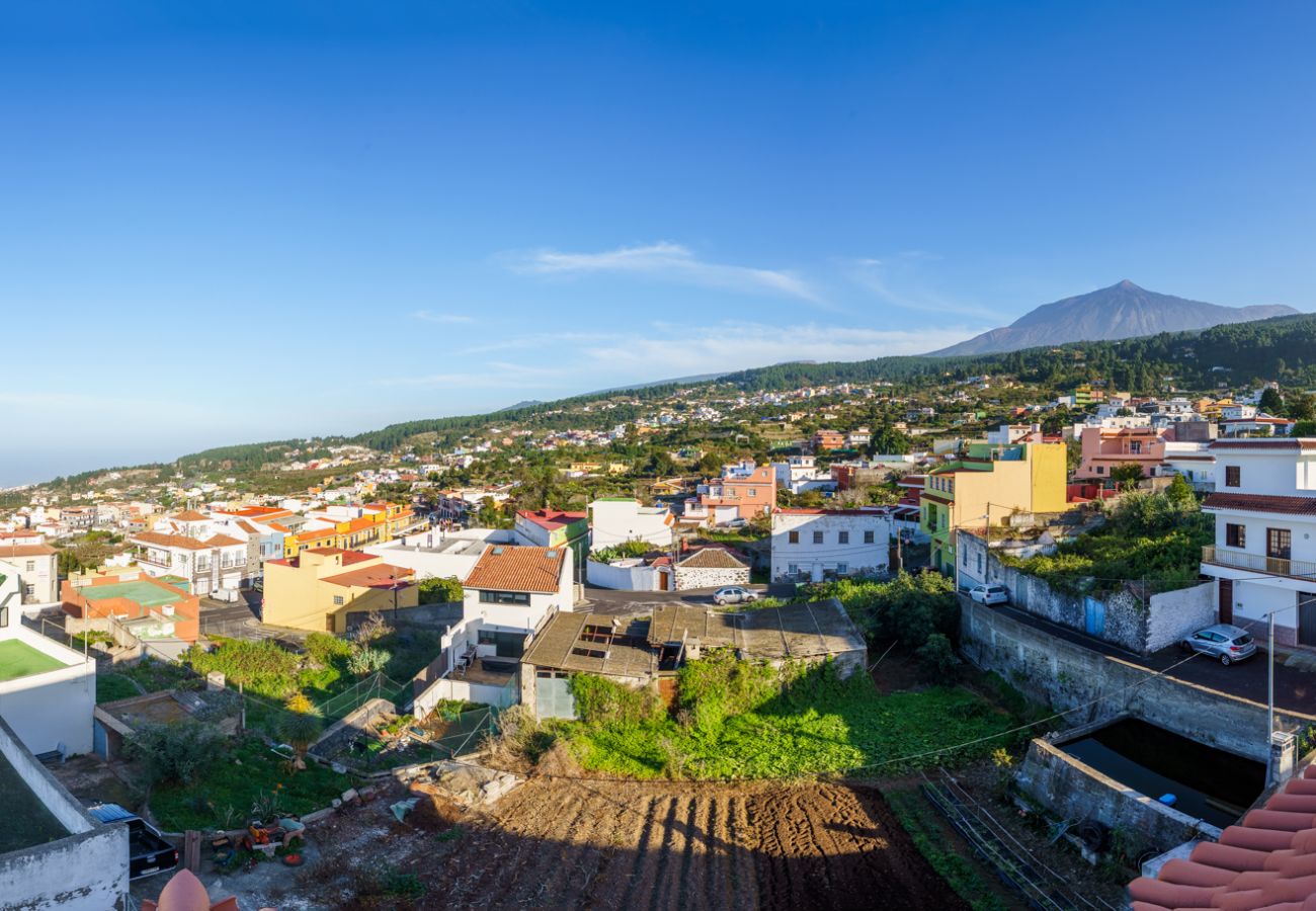 Apartment in Icod de los Vinos - Penthouse Amparo del Teide - Terrace & BBQ